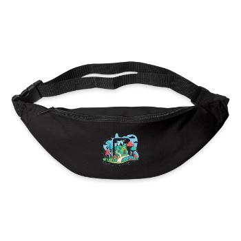 Augmented-Reality-Erkundung - Gürteltasche - Schwarz - Vorne