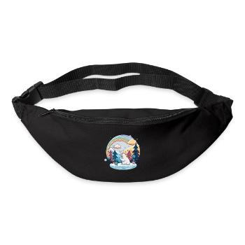 Snowy Landscapes - Bum bag - black - Front