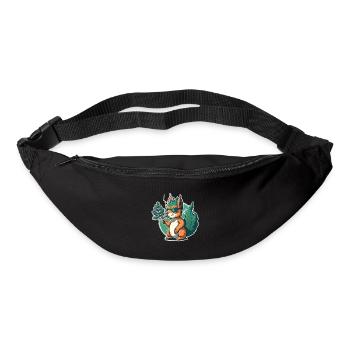 Stoner Squirrel - Bum bag - black - Front