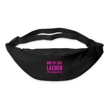 darüber kann ich nicht lachen - Gürteltasche - Schwarz - Vorne