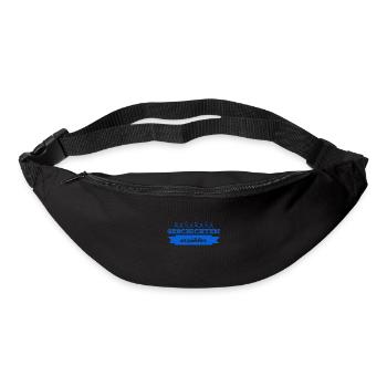 vor dir steht ein Geschichtenerzähler - Gürteltasche - Schwarz - Vorne
