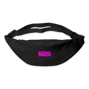 Verspätung - Gürteltasche - Schwarz - Vorne