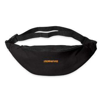 ich habe eine Lebensaufgabe - Gürteltasche - Schwarz - Vorne