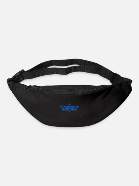 Hausaufgaben - Gürteltasche - Schwarz
