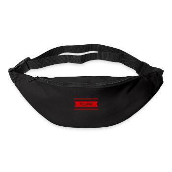 ich bin tollpatschig - Gürteltasche - Schwarz - Vorne