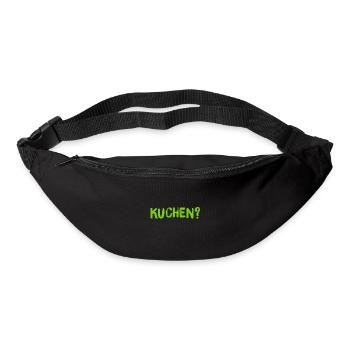 möchten Sie Kuchen? - Gürteltasche - Schwarz - Vorne