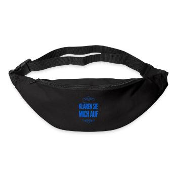 aufklären - Gürteltasche - Schwarz - Vorne