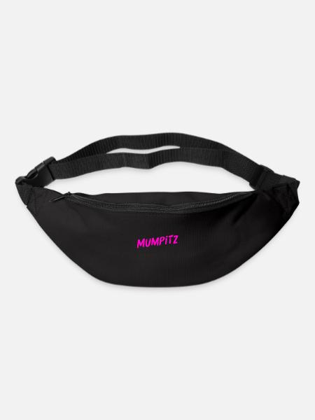 so ein Quatsch - Gürteltasche - Schwarz