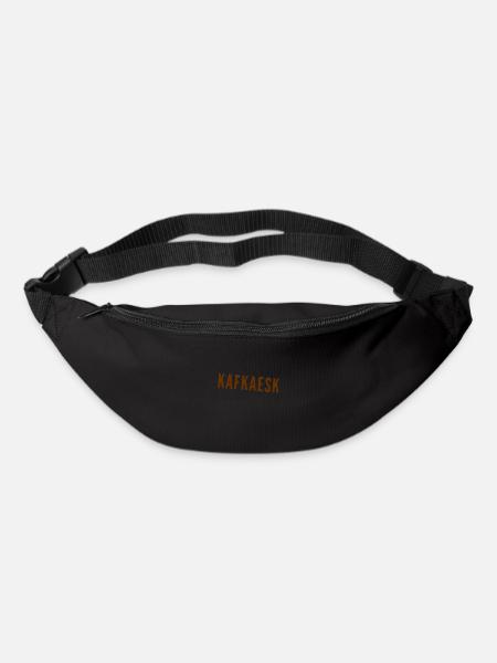 wie bei Kafka - Gürteltasche - Schwarz