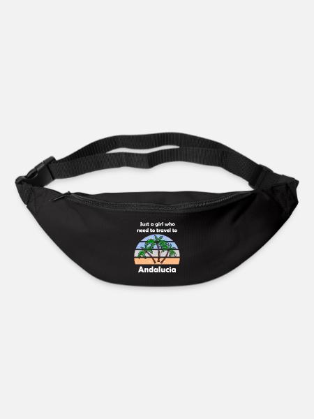 Urlaub in Andalusien - Gürteltasche - Schwarz