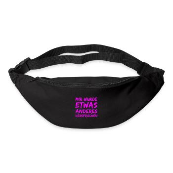 I was promised something else - Bum bag - black - Front