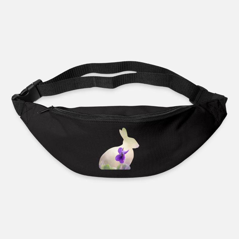 Lapin Lapin - Sac banane - noir