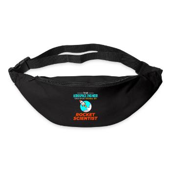 Luft- und Raumfahrtingenieur Raumfahrtraketenwissenschaftler - Gürteltasche - Schwarz - Vorne