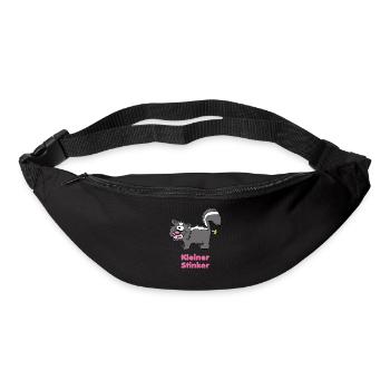 Kindermotiv "Kleiner Stinker" Babystinktier - Gürteltasche - Schwarz - Vorne