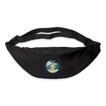 Life Isn't a Race - Bum bag - black - Front