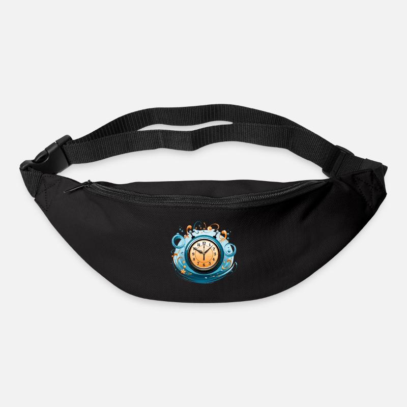 Le chronomètre rythmique - Sac banane - noir