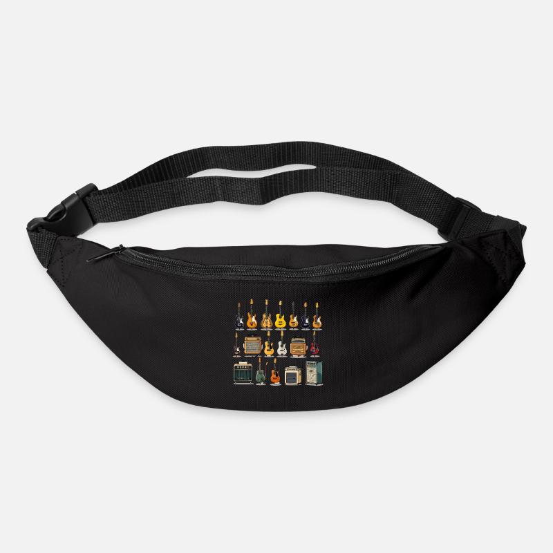 Die Eleganz des Instruments - Gürteltasche - Schwarz