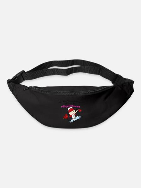 pflegefachkraft - Gürteltasche - Schwarz