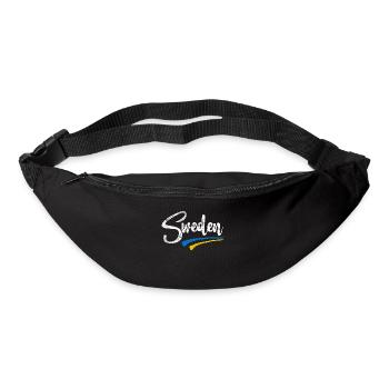 Suède - Sac banane - noir - Devant