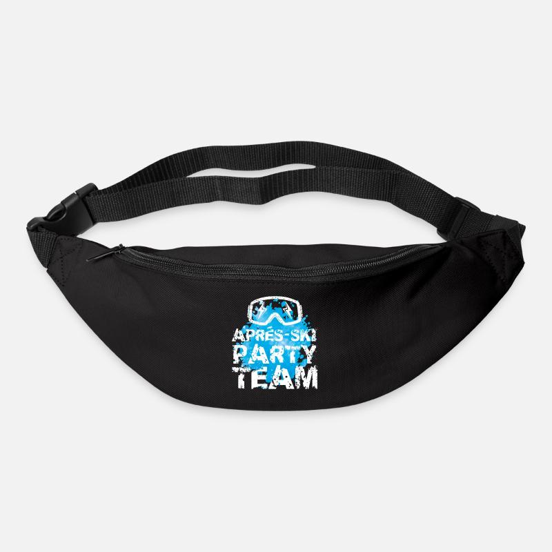 Après-Ski Spruch - Gürteltasche - Schwarz