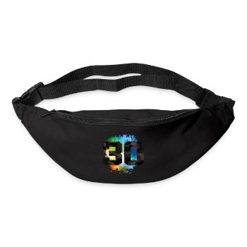 30 Number - Bum bag - black - Front