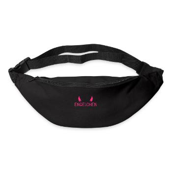 Engel Kostüm Karneval Geschenk - Gürteltasche - Schwarz - Vorne