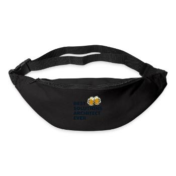 Lösung Architekt Architektur Bier Lustig - Gürteltasche - Schwarz - Vorne