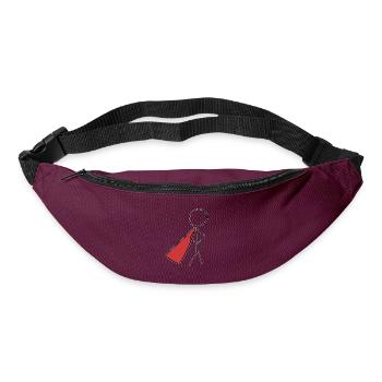 hero superhero - Bum bag - burgundy - Front