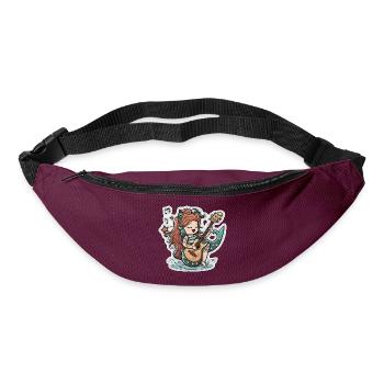 Mermaid Musician - Bum bag - burgundy - Front