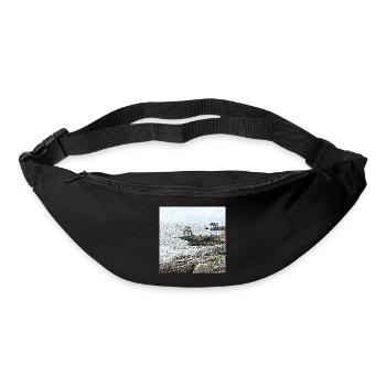 Fischerhütten - Gürteltasche - Schwarz - Vorne