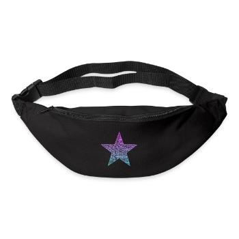 stern, star - Gürteltasche - Schwarz - Vorne