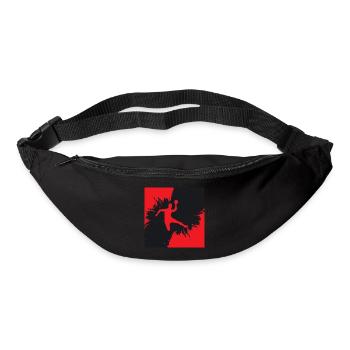 handball - Sac banane - noir - Devant