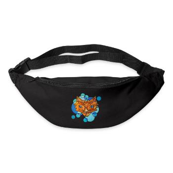 Géométrie du renard - Sac banane - noir - Devant