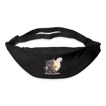 Witty Cat Wizard - Bum bag - black - Front
