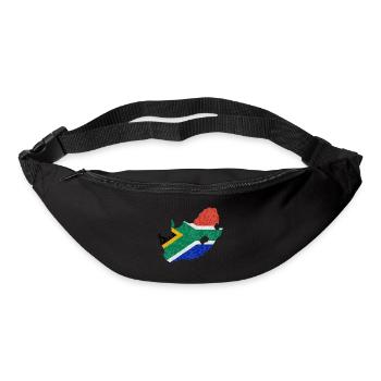 South Africa Flag Africa South African Flag - Bum bag - black - Front