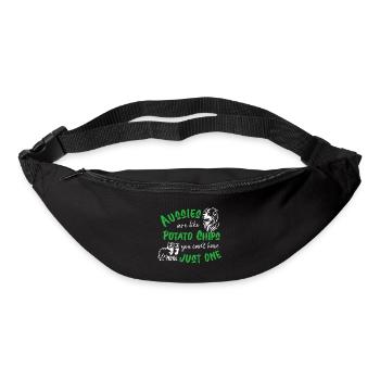 Aussies are like Potato Chips - grün - Gürteltasche - Schwarz - Vorne