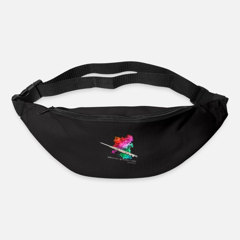 Querflöte - Gürteltasche - Schwarz