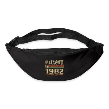 Legenden wurden 1982 geboren Jahrgang 1982 - Gürteltasche - Schwarz - Vorne
