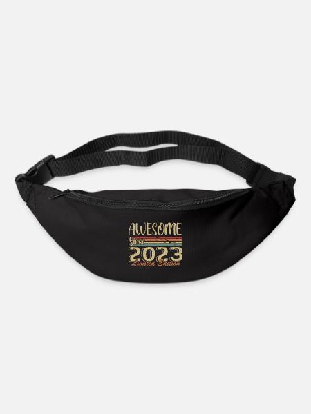Les légendes sont nées en 2023 Vintage 2023 - Sac banane - noir