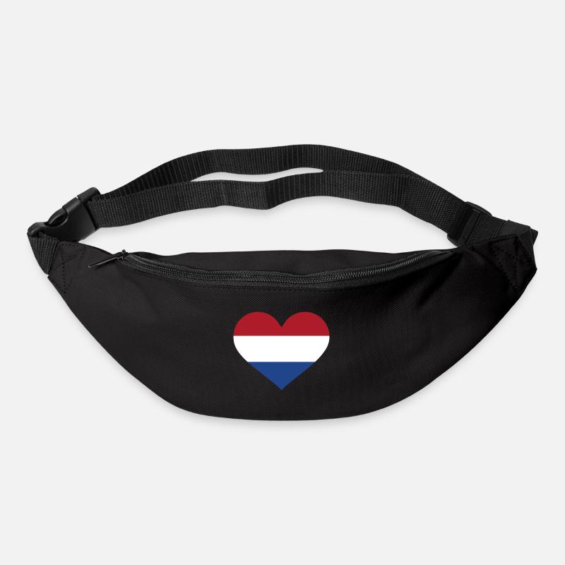 Pays-Bas - Sac banane - noir
