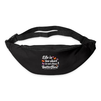 Butterfly Butterflies Insect Collector Entomology - Bum bag - black - Front