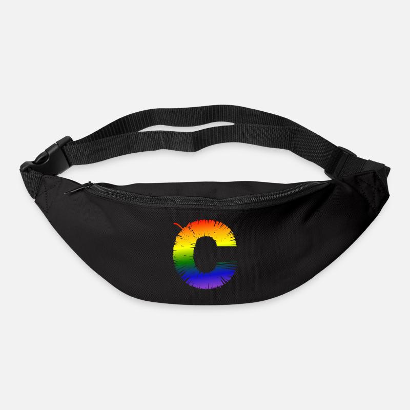 Rainobow C - Sac banane - noir