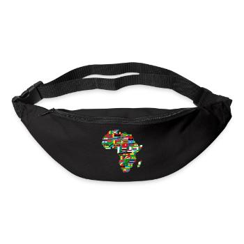Africa Unite - Sac banane - noir - Devant