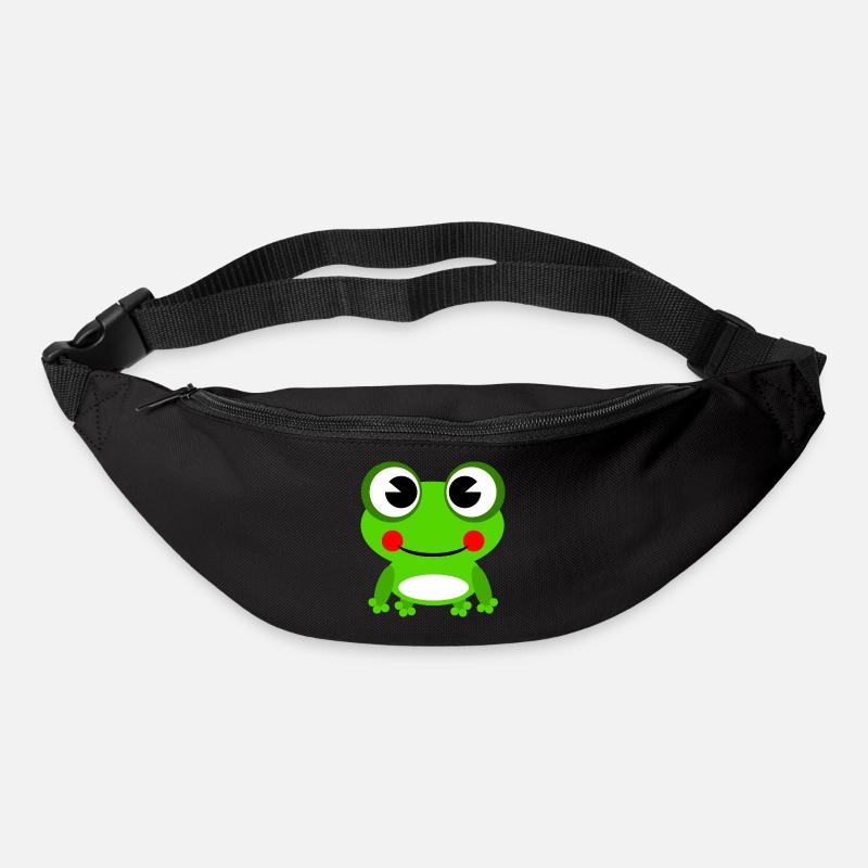 Frosch - Gürteltasche - Schwarz