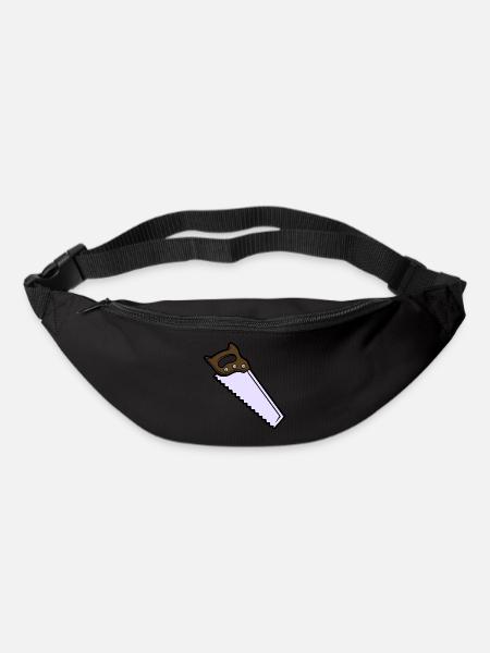 Scie, scie à main, professionnel - Sac banane - noir