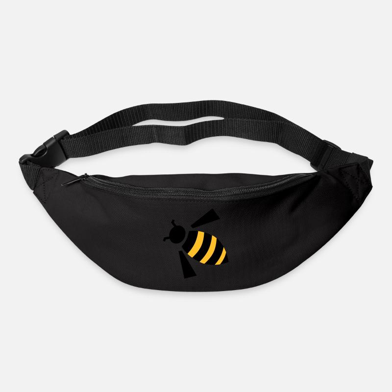 Biene - Gürteltasche - Schwarz