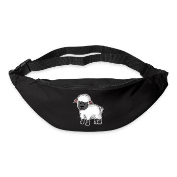 mouton - Sac banane - noir - Devant