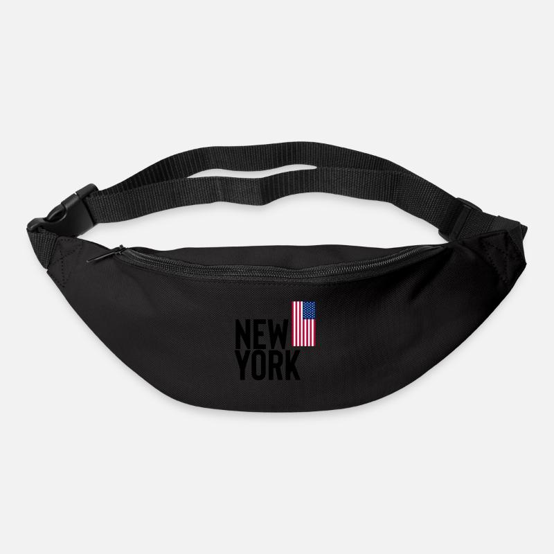 New York - Gürteltasche - Schwarz