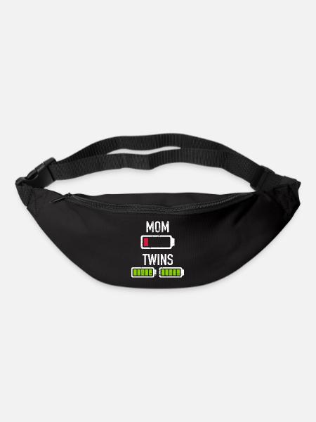 jumeaux - Sac banane - noir
