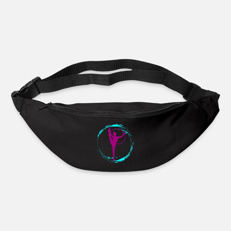 Rhythmic gymnastics - Gürteltasche - Schwarz
